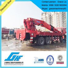 Telescopic Boom cargo truck with crane